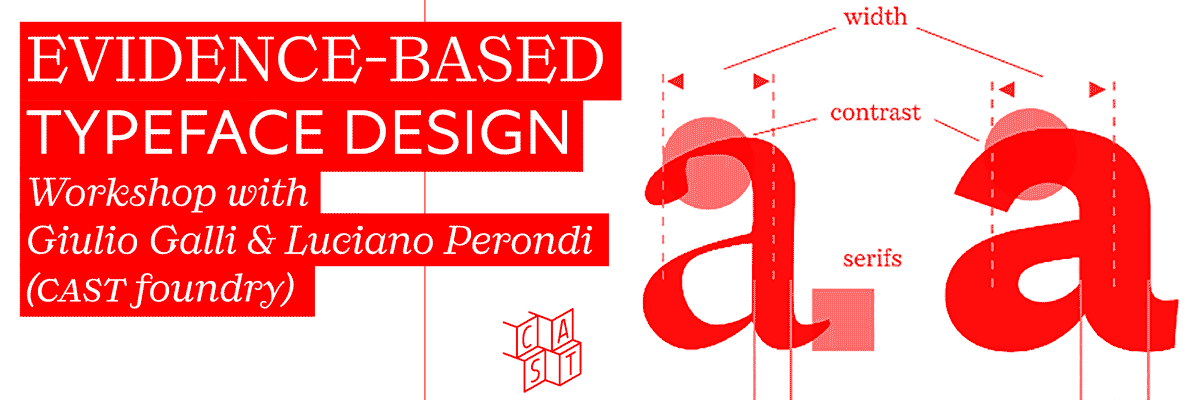 Evidence-based typeface design with Giulio Galli, Luciano Perondi