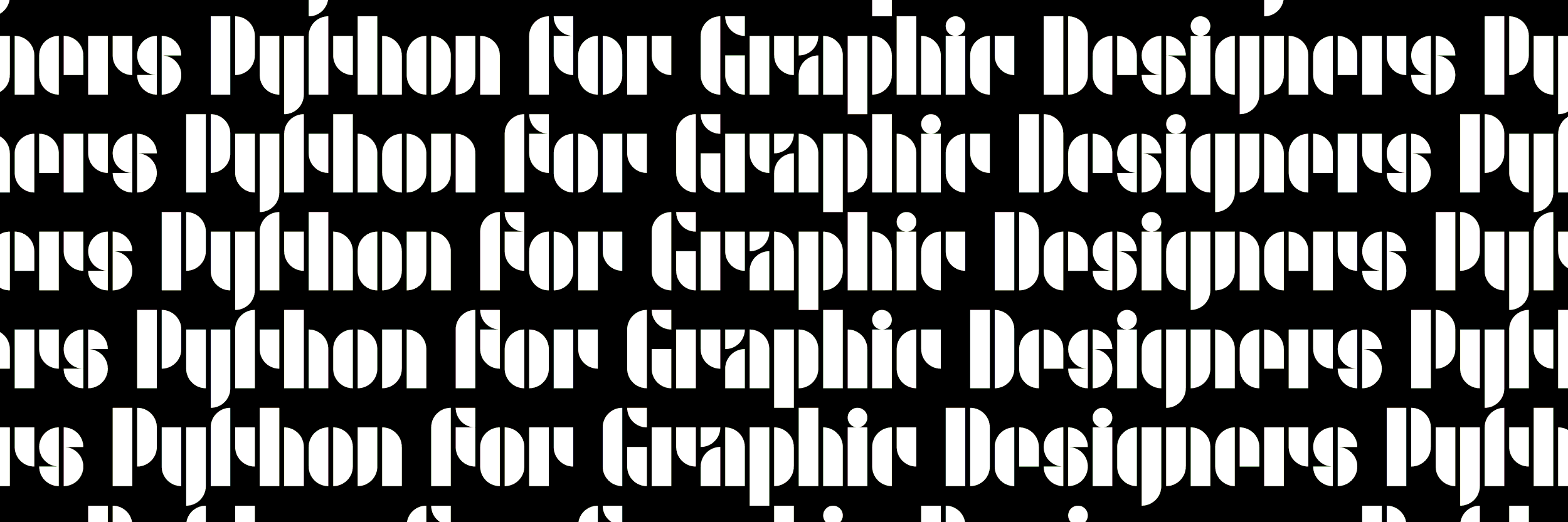 Python for Graphic Designers with Maurice Meilleur